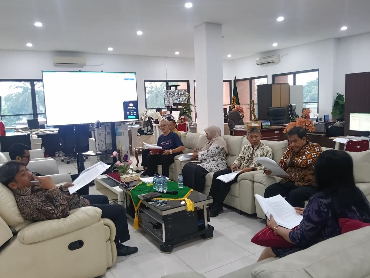 Pengadilan Negeri Jakarta Selatan Gelar Rapat Tindak Lanjut Hasil Pengawasan Reguler Bawas Mahkamah Agung RI