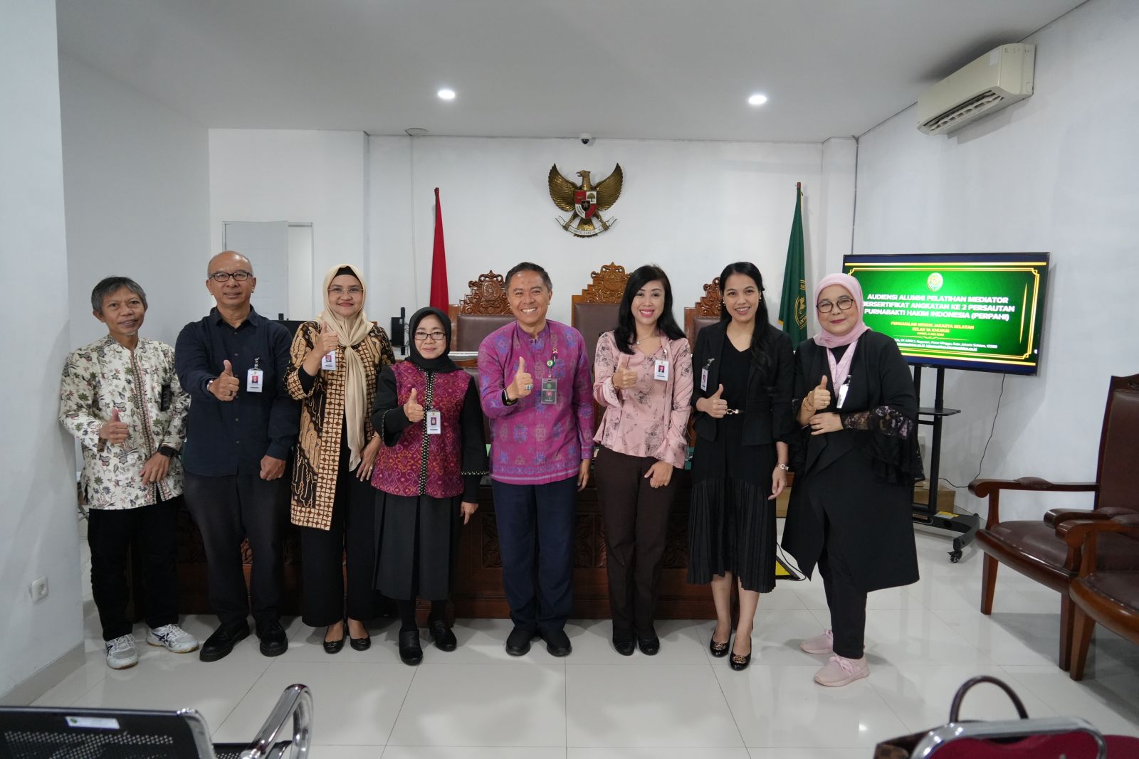Pengadilan Negeri Jakarta Selatan Terima Audiensi Alumni Mediator PERPAHI Angkatan Ke-2, Perkuat Sinergi Mediasi Berkeadilan