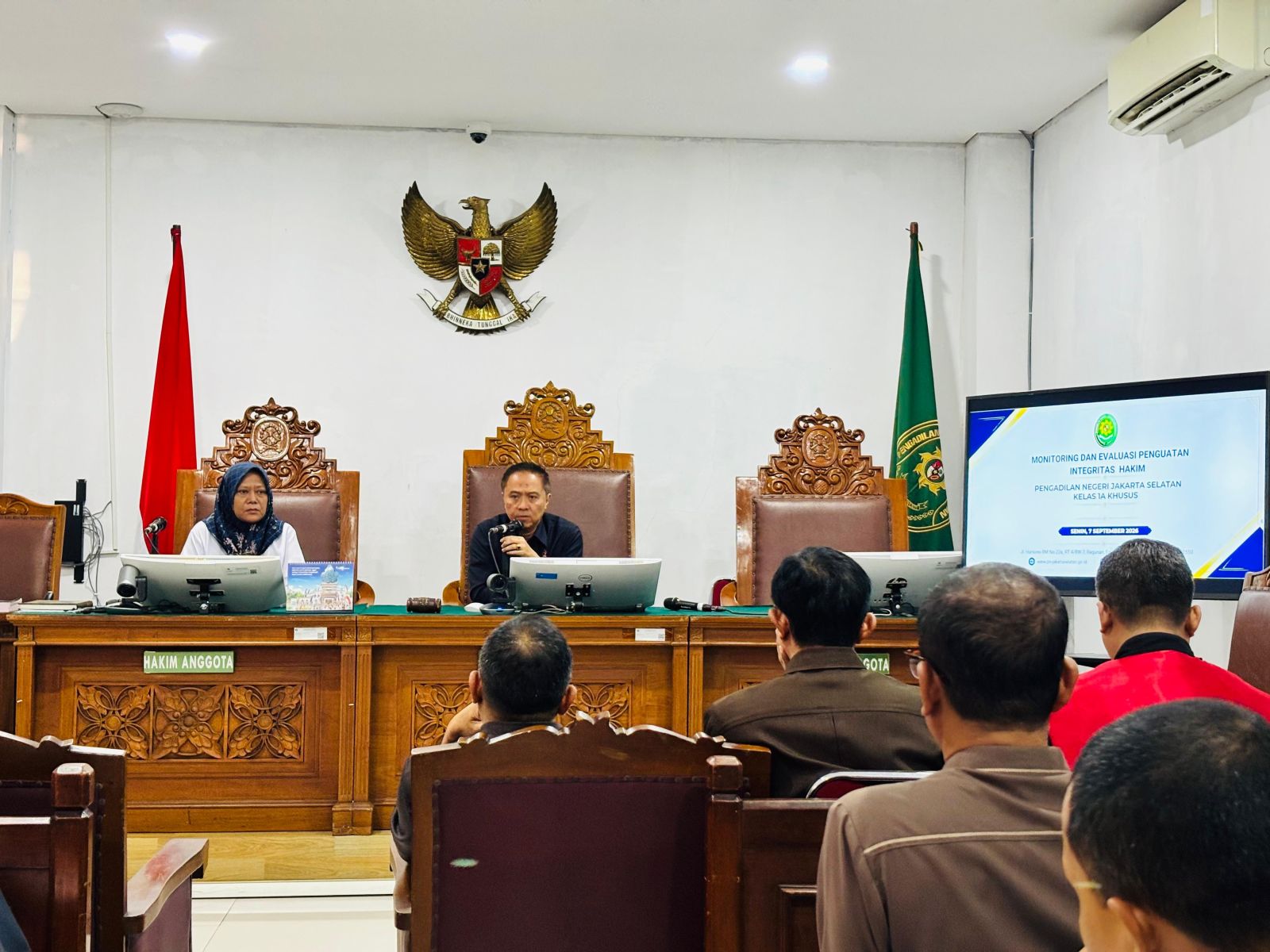 PN Jakarta Selatan Gelar Rapat Evaluasi dan Pembinaan guna Perkuat Integritas Hakim