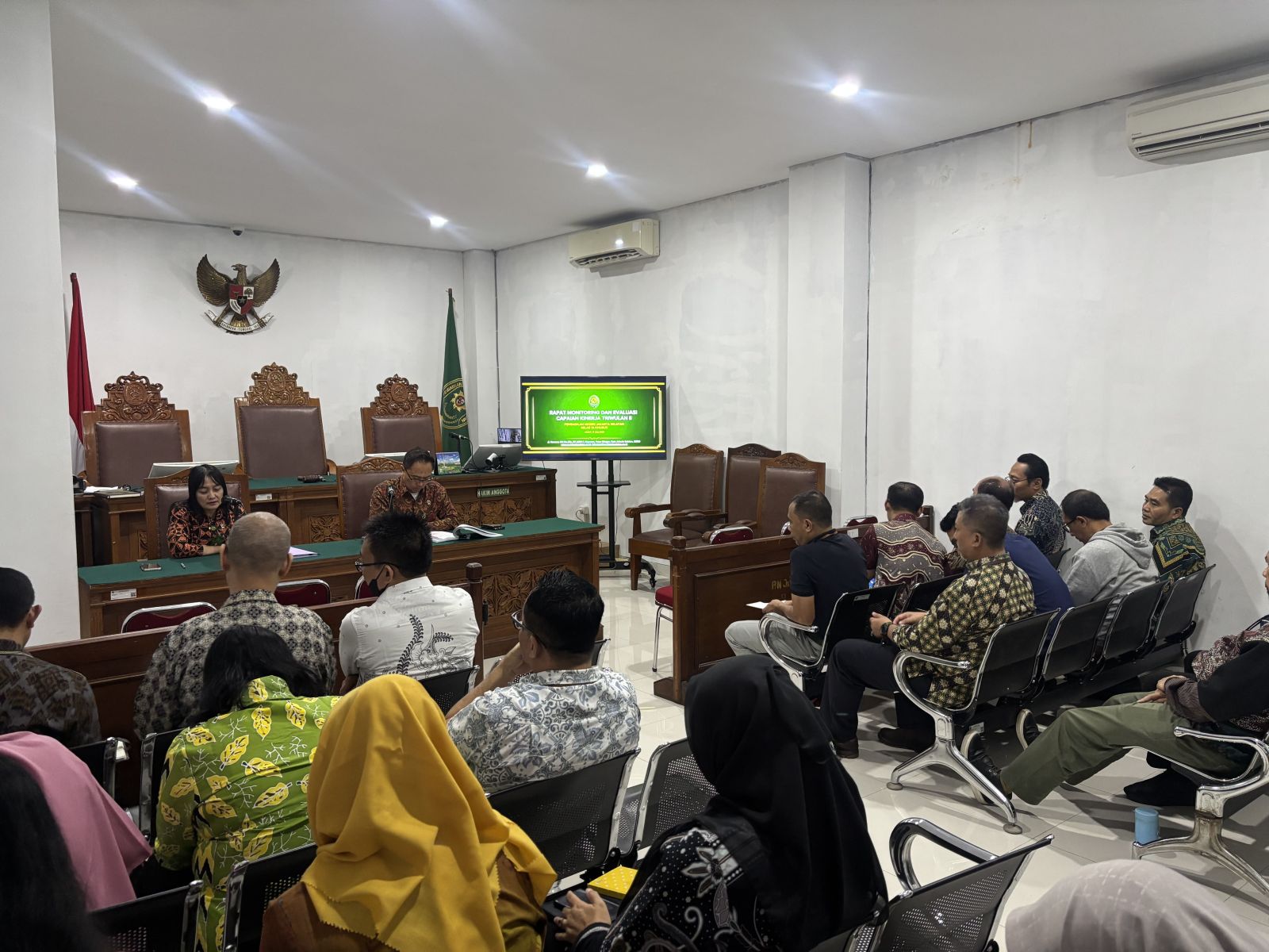 PN Jakarta Selatan Gelar Rapat Monitoring dan Evaluasi Hakim Periode Juli 2026