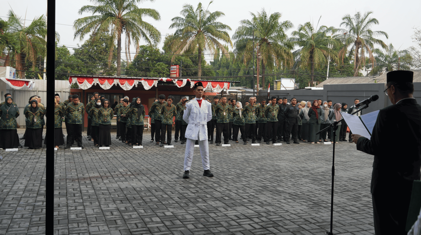 PN Jakarta Selatan Gelar Upacara Peringatan HUT ke-81 Mahkamah Agung RI