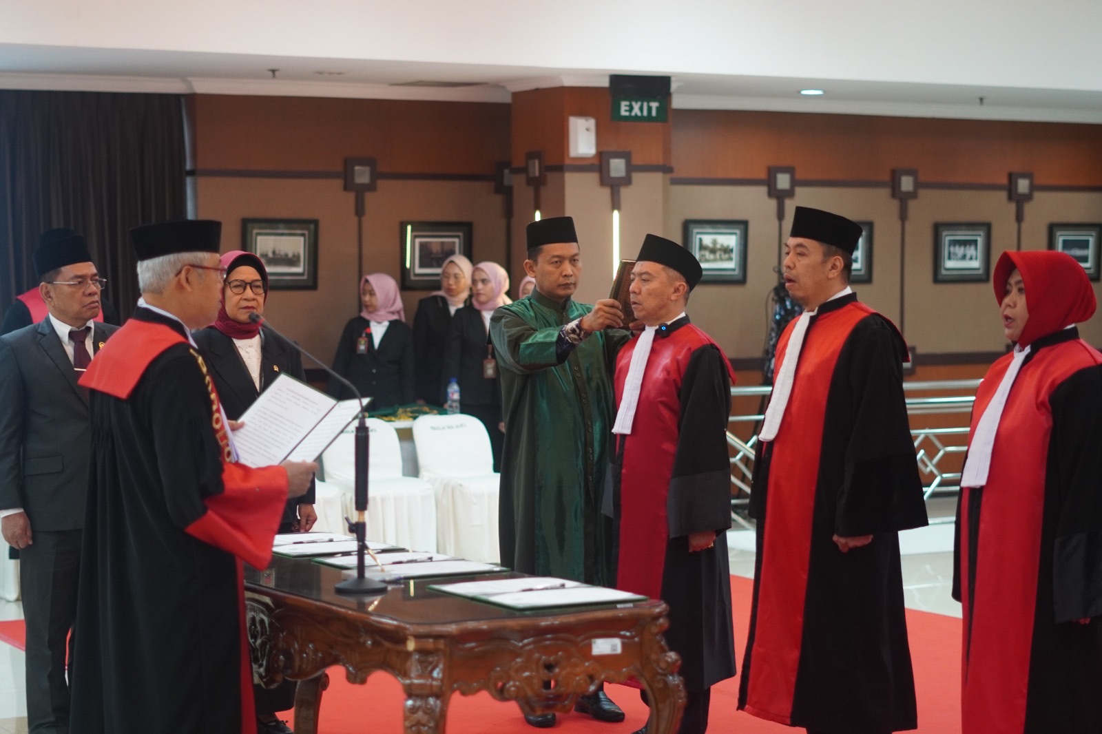 Pengambilan Sumpah Jabatan dan Pelantikan Ketua Pengadilan Negeri Jakarta Selatan Kelas IA Khusus