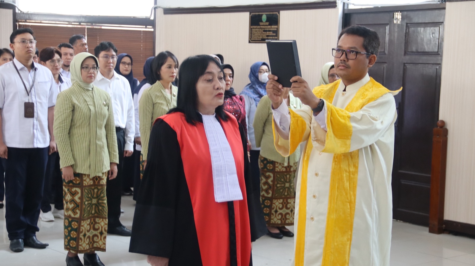 Pengambilan Sumpah Jabatan dan Pelantikan Wakil Ketua Pengadilan Negeri Jakarta Selatan Kelas IA Khusus
