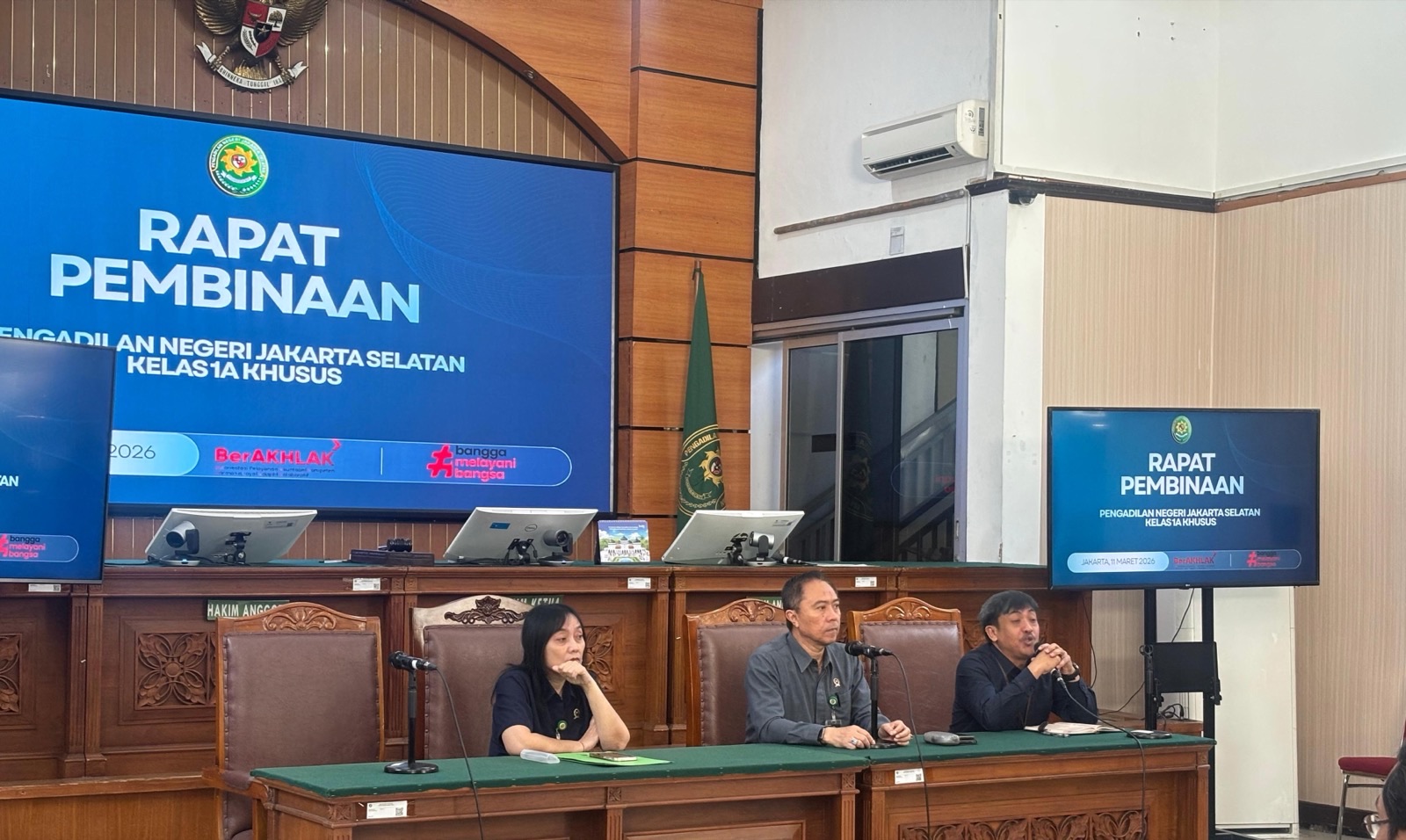 Rapat Pembinaan: Penguatan Integritas dan Netralitas Aparatur Peradilan