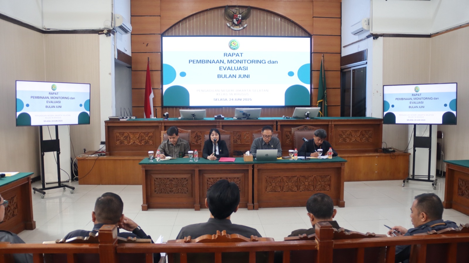 Rapat Pembinaan, Monitoring, dan Evaluasi Bulan Juni 2025
