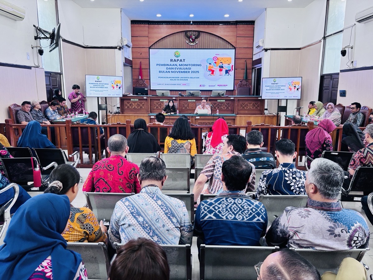 Rapat Pembinaan, Monitoring, dan Evaluasi Bulan November 2025