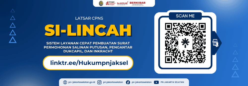 Layanan Si-Lincah PN Jakarta Selatan