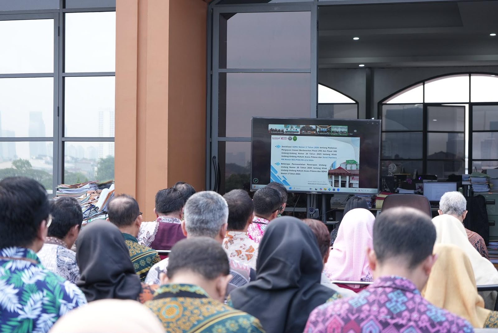 Sosialisasi permasalahan kepaniteraan wilayah hukum Pengadilan Tinggi Jakarta
