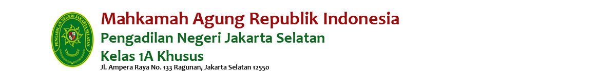 logo pengadilan negeri Jakarta Selatan website ramah difable